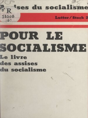 cover image of Pour le socialisme